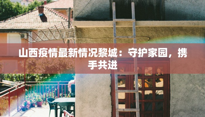 山西疫情最新情况黎城：守护家园，携手共进