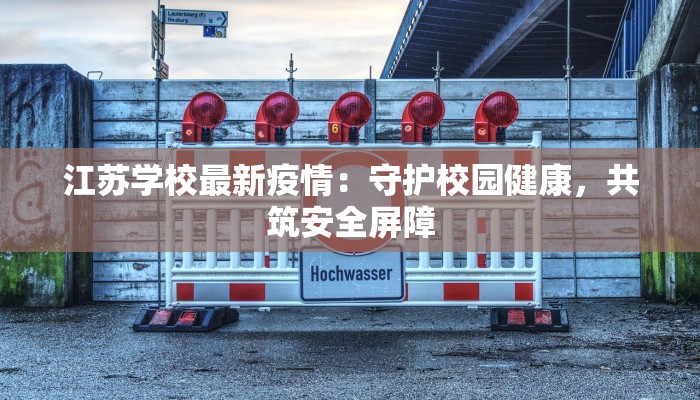 江苏学校最新疫情：守护校园健康，共筑安全屏障